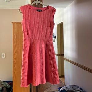 Cute spring dress with zigzag pattern